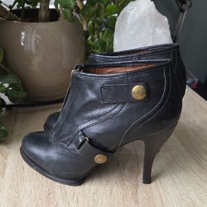 Alexander McQueen Black Heeled Boots